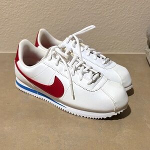 Nike Women's Sneakers White and Red